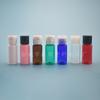 Songshun Frasco Spot de 15ml Hombro Plano Brillante Tapa Flip-Top Mariposa Sub-Botella de Plástico PET Hidrosol Loción