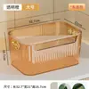 Caja de Almacenamiento de Escritorio Cosméticos Cuidado de la Piel Snacks Mesa de Centro Acabado Marco de Almacenamiento Rectangular Caja de Acrílico Transparente
