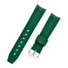 Adecuado para Correa de Reloj Rolex Submariner, Borde Curvo, Reloj de Fluororubber, Correa de Reloj Inteligente Personalizada al por Mayor