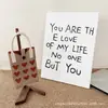 Bolsa con Tema de Amor, Bolsa de Punto para Teléfono Móvil de Verano, Bolso de Mano Portátil de Silicona Estilo Coreano que se Puede Llevar Cruzado, un Artículo Imprescindible para Salir