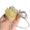 Luz nocturna de cristal natural, luz ambiental de racimo de cristal, adorno de regalo creativo de resina, lámpara de mesita de noche para el dormitorio, luz nocturna amigable con los ojos