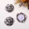 Tecido Tingimento Tie-Dye Estilo Chinês Flores de Fio Gradiente Rosas Secas DIY Artesanal Versátil Presilhas de Cabelo Acessórios de Cabelo Acessórios de Roupa Atacado