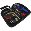 Herramientas de Reparación de Relojes, Kit de Herramientas de Reparación de Relojes de 16 Piezas, Ajustador de Relojes, Extractor de Correa de Reloj, Herramienta de Pasadores de Resorte de Doble Punta