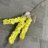 Jacinto Eiffel de 3 tenedores, material floral para bodas, arreglo floral para el techo del salón de bodas, adornos florales falsos para la sala de estar del hotel.