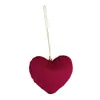 Amazon Corazón Accesorios para Árbol de Navidad Decoraciones Decoraciones Navideñas Adornos Colgantes Nuevos Adornos Colgantes Rellenos de Algodón de Terciopelo con Forma de Corazón