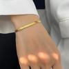 Tobillera de Cadena Hueso de Serpiente de Oro de 18 Quilates para Mujer, Estilo Minimalista y Natural, No se Desvanece, Nuevo Modelo 2023, Lujo Ligero