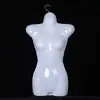 Peça de manequim de meio corpo feminino, metade frontal, peça para o busto, cabide tridimensional, loja de roupas íntimas, moda praia, roupas, pendurar