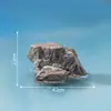 Figura de Cisne Blanco Alado Creativo para Micro-Paisajismo, Accesorios de Decoración DIY para Paisajismo con Piedras de Jardín, Mini Adornos