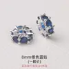 Copos de Nieve Espaciadores Hechos a Mano DIY Cuerda de Mano Collar Cuerda Trenzada Espaciador de Cuentas Espaciador Flor de Zirconio Base Accesorios Venta Directa de Fábrica Mayorista