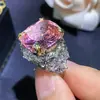 Novo Anel 2024 Moda Retrô Ninho de Pássaro Cortado Anel de Tesouro Colorido Feminino Rosa Pegajoso Esmeralda Atacado Anel de Estoque
