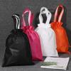 Bolsa no tejida nueva bolsa de mano para zapatos bolsa para polvo bolsa con doble cordón fabricantes bolsa para polvo para zapatos punto