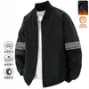 [Entrega Rápida] Jaqueta Moletom de Alta Qualidade Outono e Inverno para Homens 2025 Novo Veludo Gola Alta Casual Cardigan Top