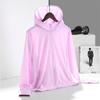 Compra grupal UPF50 + Cremallera YKK Ropa de protección solar de seda de hielo para amantes para hombre y mujer Ropa de protección solar anti-ultravioleta Abrigo de ropa para la piel