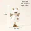 Producto Nuevo Más Vendido Transfronterizo Muñeca Ángel Colgante de Felpa Decoración de Árbol de Navidad Niña Pequeña