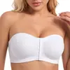 Sujetador push-up cómodo sin tirantes, con cierre frontal, antideslizante, de gel adhesivo, transfronterizo europeo y americano de Amazon, venta al por mayor desde fuente de comercio exterior