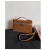 Bolso de Mano con Textura Mate de Moda Bolsa para Lonchera Nueva Bolsa Caja Retro de Nicho Bolso Pequeño Casual Elegante de Hombro Cruzado