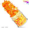 Lentejuelas de mariposa fluorescentes 12 colores mixtos lentejuelas para uñas traje degradado joyería colorida para uñas pegatinas para uñas de diamante