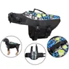Roupa de Banho para Pet Ajustável Mais Vendida Transfronteiriça Primavera e Verão, Coleira Boia Segurança Colete Salva-Vidas para Cachorro
