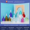 Frasco de loção cosmética personalizado de 10 ml e 15 ml, essência de ácido hialurônico, lâmpada pequena, ampola, frasco pequeno de beleza médica pendurado