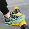 Sapatos Infantis 2026 Chegadas de Verão para Crianças de Meia-Idade e Mais Velhas Sapatos Esportivos Infantis Vazados em Tela Tênis Casuais para Meninos Tendência