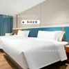 Yizhi Hotel Design de Mobiliário Moderno Minimalista Hotel B&B Quarto Padrão Quarto Individual Quarto com Cama Grande Design de Quarto de Hóspedes Renovação