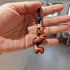Chaveiro Cervo de Sândalo para Carro Presente Dia dos Pais Pingente de Chaveiro Pingente de Corrente para Celular Ornamentos Criativos Pendurados para Homens e Mulheres