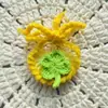 Abrigo de Muñeca Pequeña Linda Oso Autocrítico Toalla Resbaladiza Ropa de Tela de Conejo Babero Tejido para Accesorios Muñeca de Algodón