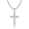 Collar de ángel personalizado de moda hip-hop con moissanita, alas de diosa, colgante de plata S925, collar para hombre estilo callejero rap
