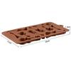 Boa hora transfronteiriça 10 furos pequena guitarra silicone forma de bolo silicone forma de sabão forma de chocolate DIY manual assar