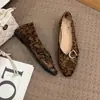 Zapatos de Mujer Nuevos para Viajar con Suela Suave 2026 Piao Qiu Punta Cuadrada Zapatos de Una Sola Pieza Bidireccionales Zapatos Retro para Mujer Tacón Oculto Slip-on Versátiles
