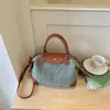 Bolso de Mano de Gran Capacidad para Mujer 2026 Nuevo Verano Casual Moda Bolso Dumpling Hombro Único Cruzado Bolso de Viaje