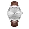 Relógio Masculino ORSGA Fashion Business Calendário Duplo Diamante Luminoso Fábrica Comércio Exterior Transfronteiriço Ao Vivo Relógio de Quartzo