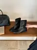 Primer Encuentro Temporada Estilo Coreano Botas Adelgazantes Mujer Punta Redonda Elásticas Botines Cortos Nuevo Estilo Otoño/Invierno Suela Plana Botas Adelgazantes para Ponerse