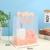 Bolsa Tote Plástico PP Fosco Transparente em Estoque Bolsa para Doces de Casamento Presente Bolsa para Presente de Meio Outono Natal Sensação de Alto Padrão