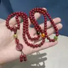 Pulsera de Loto de Cinabrio de Mineral Crudo con Múltiples Círculos para Mujer Arena Dorada Púrpura Amuleto Benmingnian Artículos naturales auténticos Pulsera