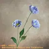 Ramas Artificiales de Amapola Grandes para Decoración de Sala de Estar y Mesa de Comedor, Arreglos Florales, Decoración del Hogar, Decoración de Bodas, Flores Falsas, Decoración Suave para Hotel