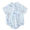 Mameluco para Bebé Algodón Bambú Clase A Gasa Verano Delgado Recién Nacido Bebé Verano Unisex Mameluco para Bebé
