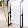 Estante para Zapatos de Diez Niveles Más Vendido Transfronterizo Estante para Zapatos Extra Grande Estante de Almacenamiento Múltiple Ensamblado Estante de Almacenamiento Simple para el Hogar Dormitorio