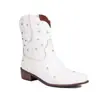 Botas de Mujer Otoño 2026 Botas Cortas Europeas Occidentales Simples Estrellas Huecas Color Sólido Punta Cuadrada Tacón Cuadrado Botas de Moda Botines