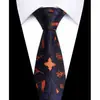 Gravata Listrada Profissional de Negócios Masculina 8cm Gravata de Poliéster Personalizada Feita à Mão Gravata Masculina Fabricante de Gravatas Shengzhou