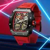 Shopify Moda Onola Corte de Volante Reloj Mecánico Totalmente Automático para Hombre Dropshipping