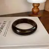 Pulsera de Acrílico con Gradiente Geométrico Irregular Transfronteriza Europea y Americana, Pulsera Fresca y Sencilla para el Día a Día, Joyería de Gama Alta de Nicho para Mujer