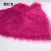Tela de Felpa Larga de 9 cm para Hacer Muñecos de Peluche, Tela Esponjosa para Cabeza de Disfraz de Animal Hecho a Mano