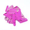 Mini pequena lixa de unhas de tira de lixa material de pavimentação 11 cores pasta de unha Lixa tira descartável para polir unhas atacado