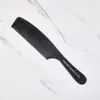 Peine de Cola Profesional para Peluquería de Salón para Peinar y Desenredar, Peine Plano Antiestático para Cortes de Pelo de Hombre