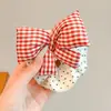 Scrunchie Infantil de Bolinhas com Laço Estilo Novo Doce Alta Elasticidade Prendedor de Cabelo para Meninas