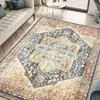 Alfombra Estilo Bohemio Transfronteriza TEMU Resistente a la Suciedad Resistente al Desgaste Sala de Estar Alfombra Grande Completa Casa de Huéspedes Decorativa Fácil de Cuidar