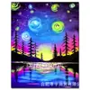 Pintura de Diamantes DIY Paisaje Escénico Mosaico de Fotos Pintura Decorativa Diamante de Cristal 5D