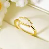 Anillo Yanbai Rectangular de Zirconia Minimalista de Lujo Ligero de Alta Gama Transfronterizo para Mujer, Anillo Delgado Elegante Vintage Apilable
