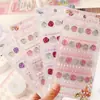 Adesivos de Diamante Rosa Baunilha, Adesivos de Pérola DIY de Alto Valor para Scrapbooks Artesanais, Adesivos de Material Decorativo